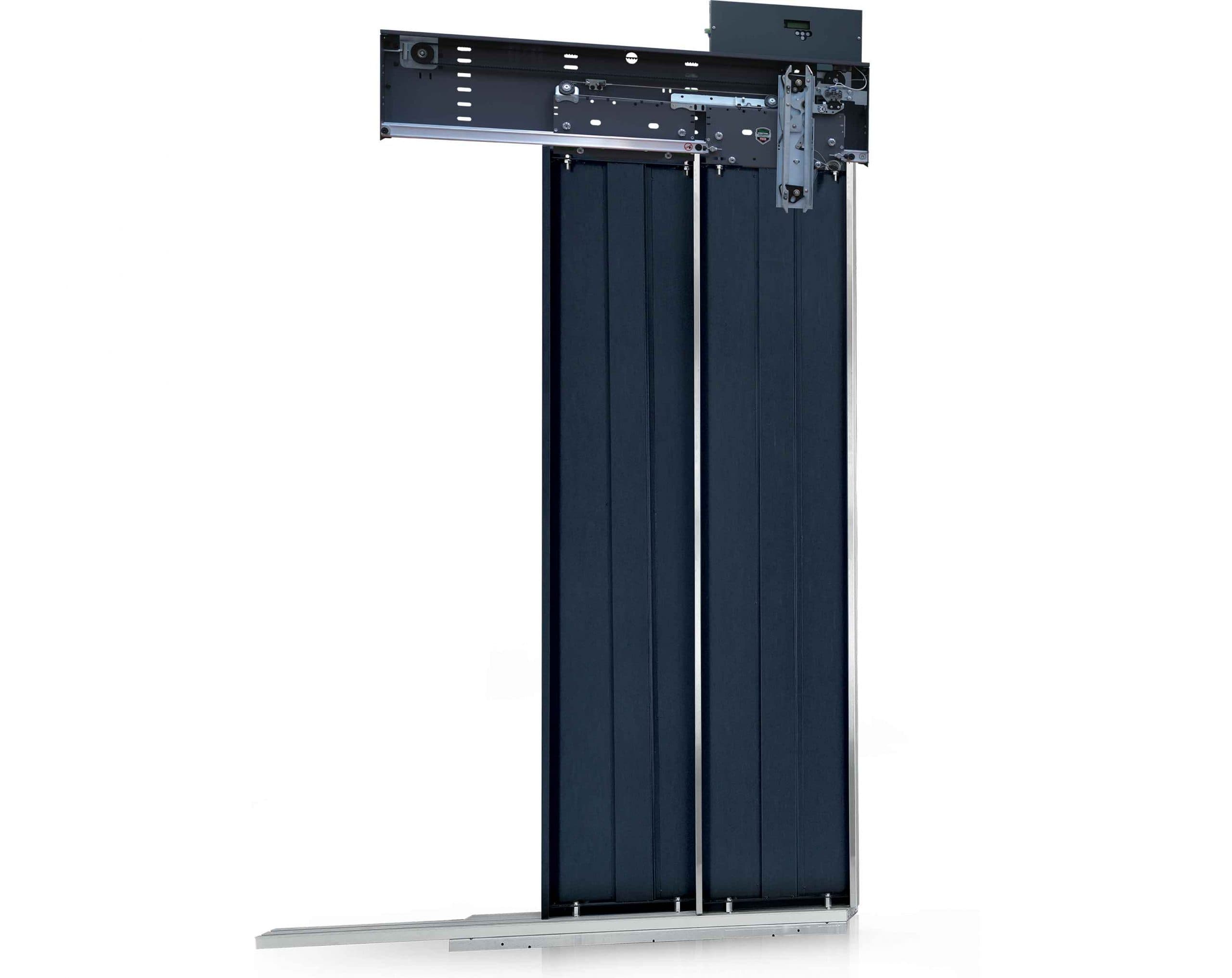 Porte télescopique 2 panneaux - OnayLift